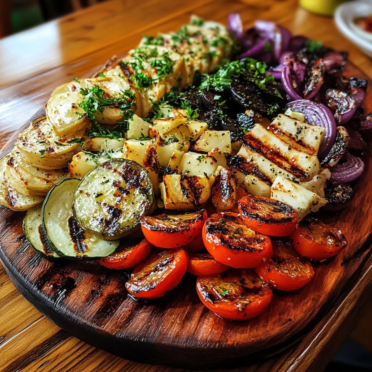 Easy Greek Grilled Vegetable Platter: Your Go-To Summer Feast